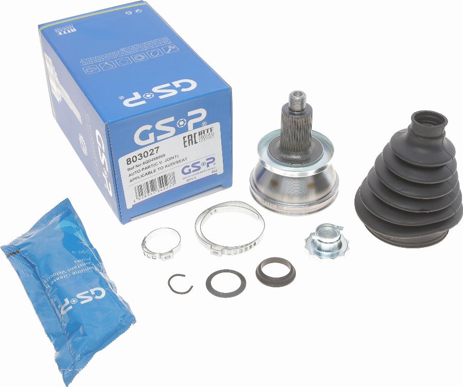 GSP 803027 - Liigendlaager, veovõll parts5.com