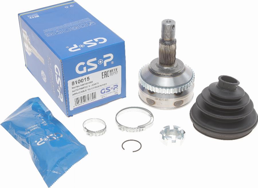 GSP 810015 - Nivelsarja, vetoakseli parts5.com