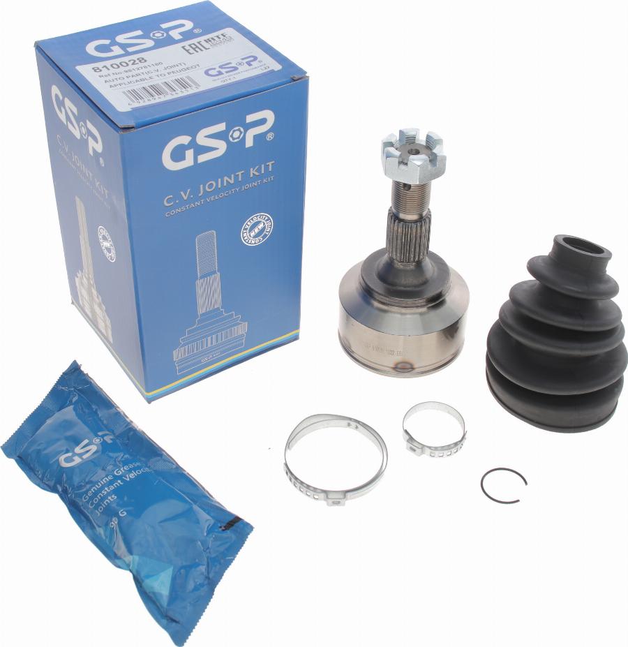 GSP 810028 - Zgibni lezaj, pogonska gred parts5.com