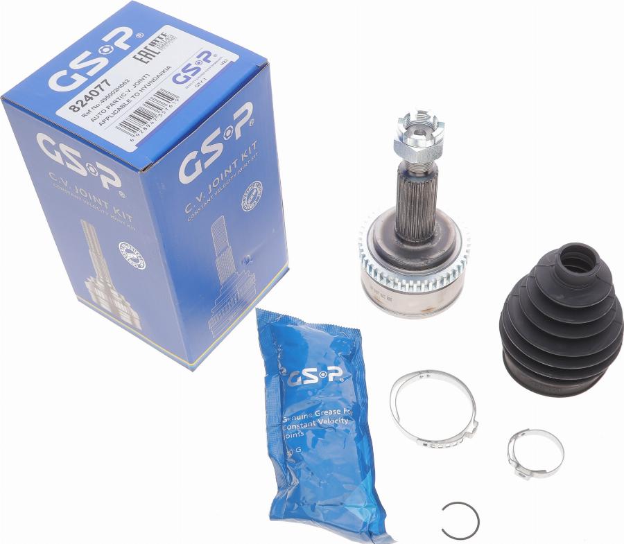 GSP 824077 - Zgibni lezaj, pogonska gred parts5.com