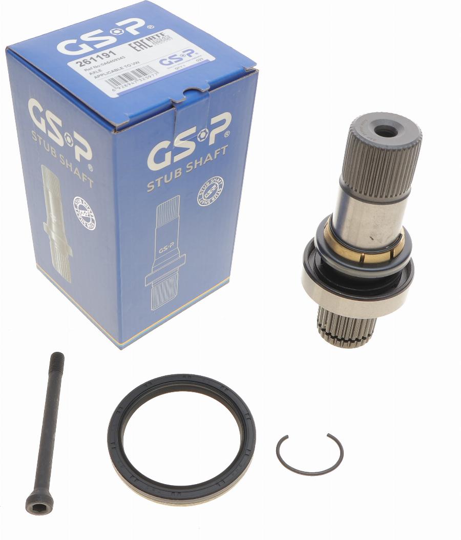 GSP 261191 - Arbore, diferential parts5.com