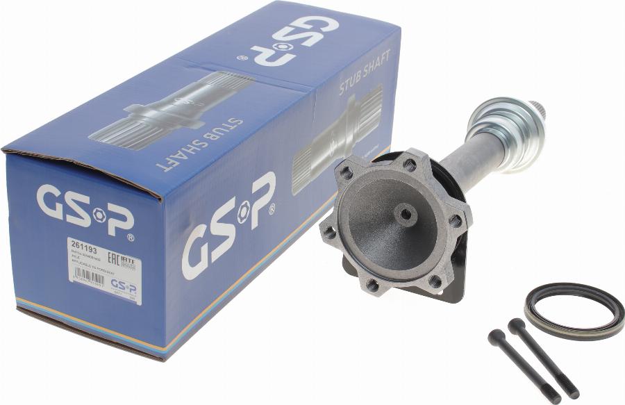 GSP 261193 - Palier, diferencial parts5.com