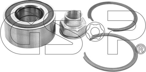 GSP GK6550 - Wheel hub, bearing Kit parts5.com