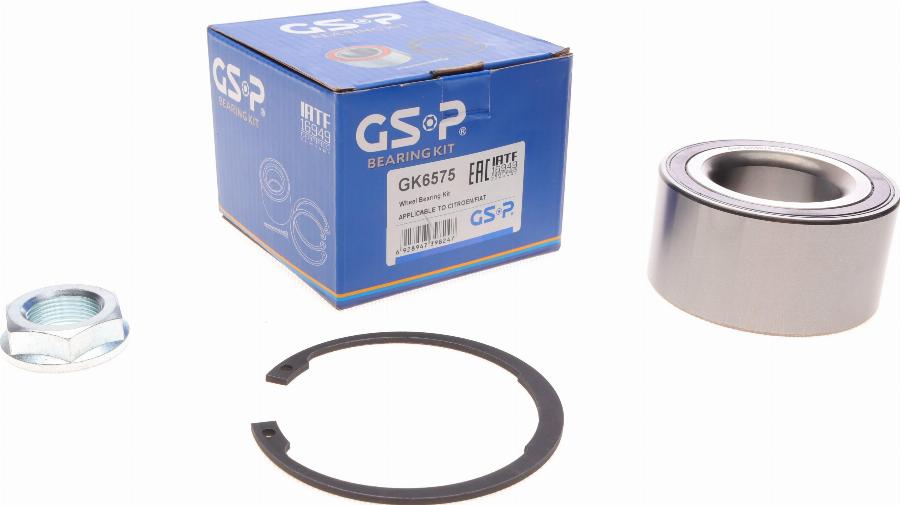 GSP GK6575 - Wheel hub, bearing Kit parts5.com