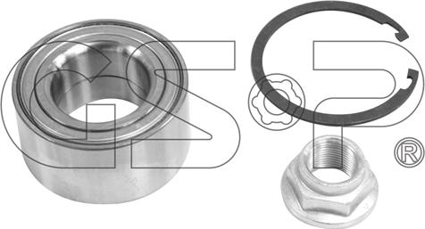 GSP GK6653 - Wheel hub, bearing Kit parts5.com