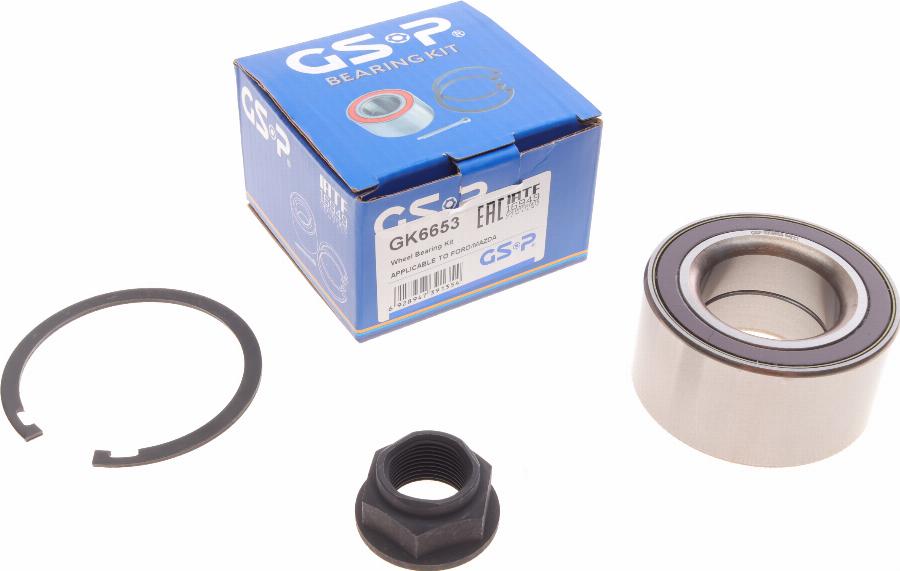 GSP GK6653 - Komplet ležaja kotača parts5.com