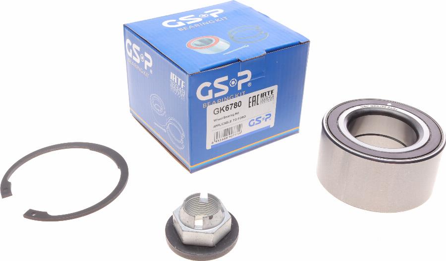 GSP GK6780 - Wheel hub, bearing Kit parts5.com