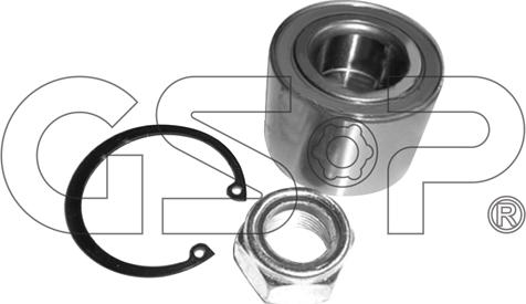 GSP GK0969 - Wheel hub, bearing Kit parts5.com