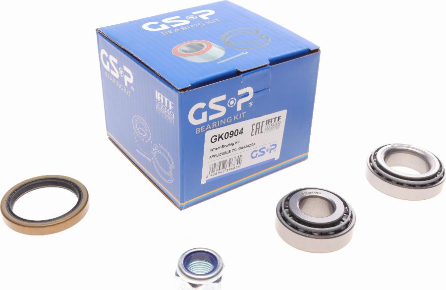 GSP GK0904 - Pyöränlaakerisarja parts5.com