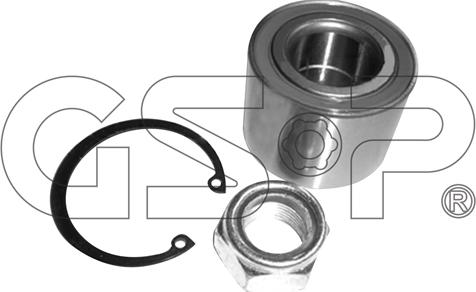 GSP GK0869 - Wheel hub, bearing Kit parts5.com