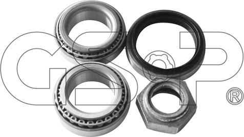 GSP GK0741 - Zestaw łożysk koła parts5.com