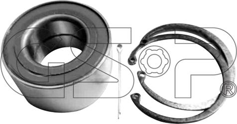 GSP GK0736 - Комплект колесен лагер parts5.com