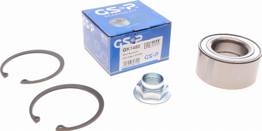 GSP GK1480 - Sada ložisek kol parts5.com