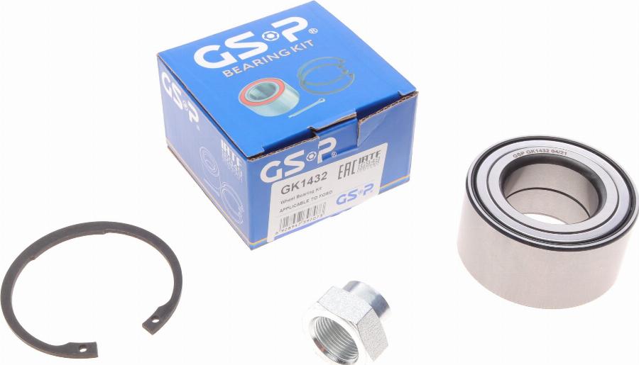 GSP GK1432 - Lożisko kolesa - opravná sada parts5.com