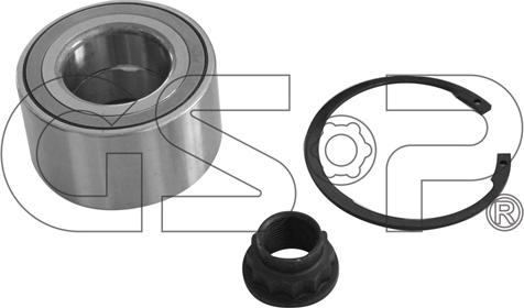 GSP GK3945 - Komplet ležaja točka parts5.com