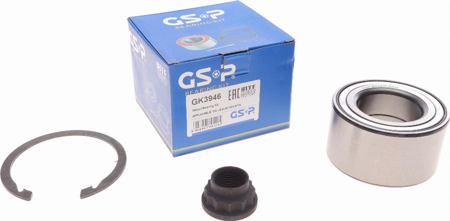 GSP GK3946 - Komplet ležaja kotača parts5.com