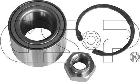 GSP GK3965 - Juego de cojinete de rueda parts5.com