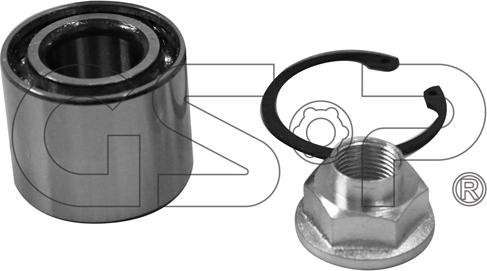 GSP GK3966 - Wheel hub, bearing Kit parts5.com