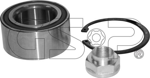 GSP GK3961 - Komplet kolesnega lezaja parts5.com