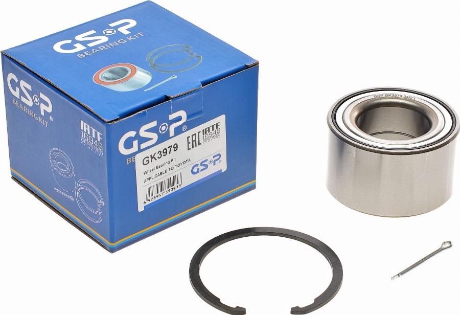 GSP GK3979 - Комплект подшипника ступицы колеса parts5.com