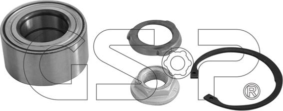 GSP GK3446 - Zestaw łożysk koła parts5.com