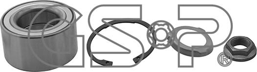 GSP GK3446 - Zestaw łożysk koła parts5.com