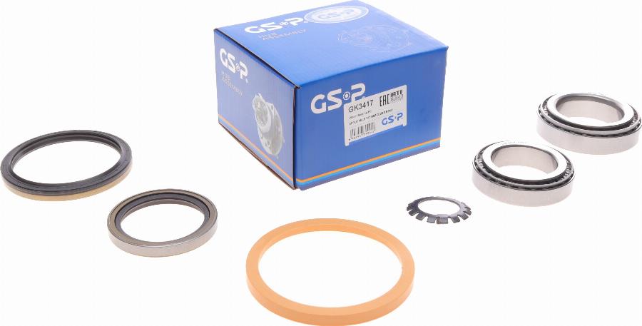 GSP GK3417 - Komplet kolesnega lezaja parts5.com