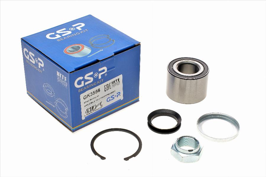 GSP GK3556 - Комплект подшипника ступицы колеса parts5.com