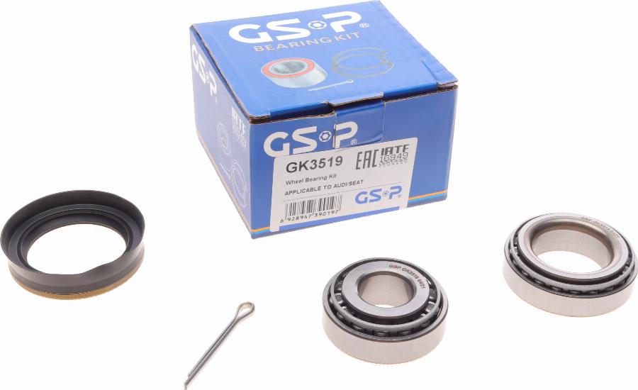 GSP GK3519 - Pyöränlaakerisarja parts5.com