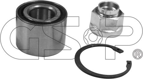 GSP GK7573 - Wheel hub, bearing Kit parts5.com