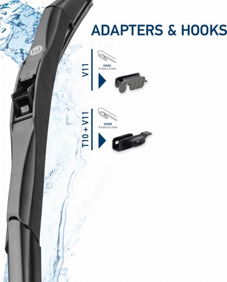 HELLA 9XW 204 584-141 - List stěrače parts5.com