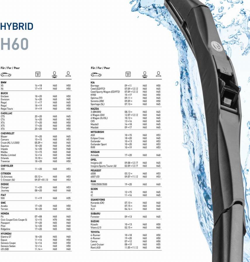 HELLA 9XW 204 584-241 - Pióro wycieraczki parts5.com