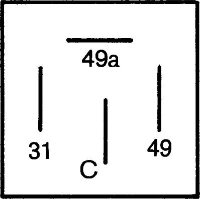 HELLA 4DB 001 887-041 - Centrale clignotante parts5.com