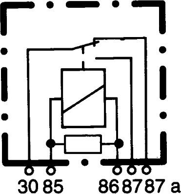 HELLA 4RD 965 453-041 - Rele, Interval pranja-brisanja parts5.com