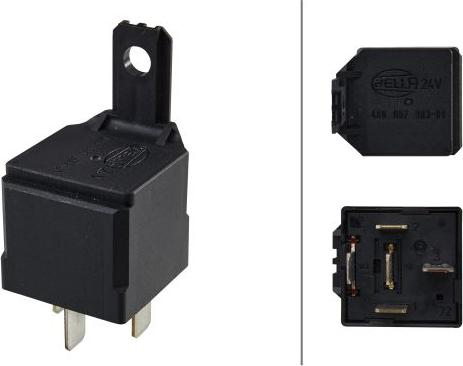 HELLA 4RD 007 903-011 - Relay, main current parts5.com