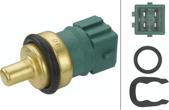 HELLA 6PT 009 107-541 - Sensor, coolant temperature parts5.com