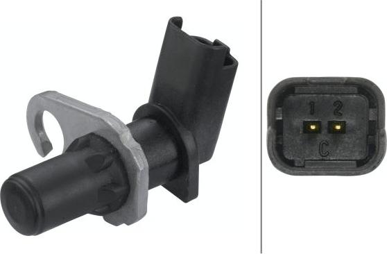 HELLA 6PU 009 146-421 - Sensor, crankshaft pulse parts5.com