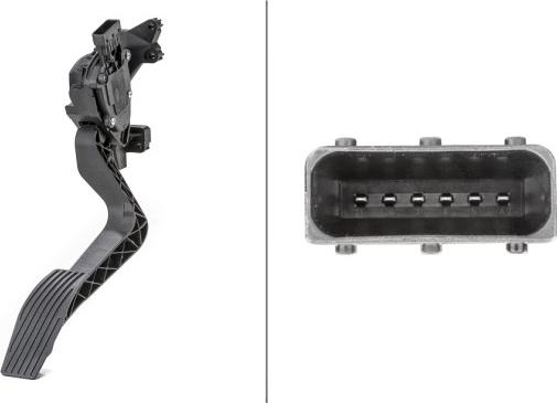 HELLA 6PV 010 175-701 - Sensor, accelerator pedal position parts5.com