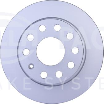 HELLA 8DD 355 109-601 - Féktárcsa parts5.com