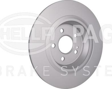 HELLA 8DD 355 133-451 - Kočioni disk parts5.com