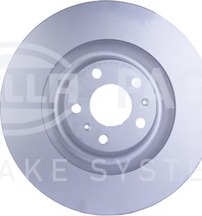 HELLA 8DD 355 128-091 - Disco de freno parts5.com