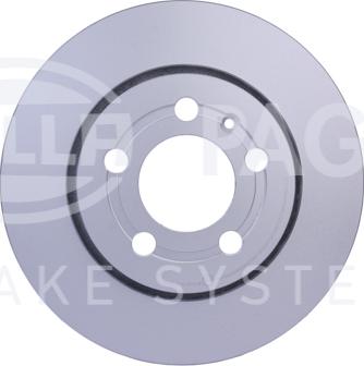 HELLA 8DD 355 127-451 - Zavorni kolut parts5.com