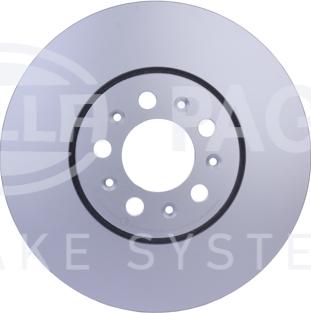 HELLA 8DD 355 127-581 - Тормозной диск parts5.com