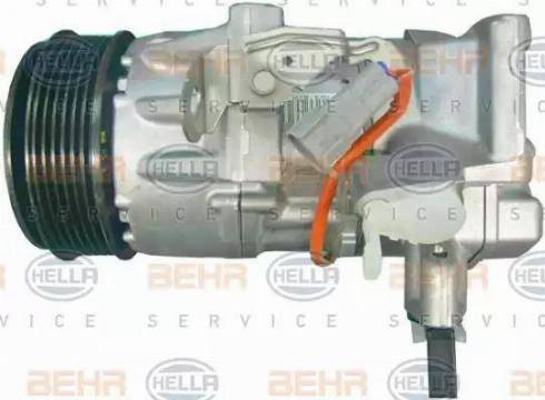 HELLA 8FK 351 125-201 - Kompresor, klimatyzacja parts5.com