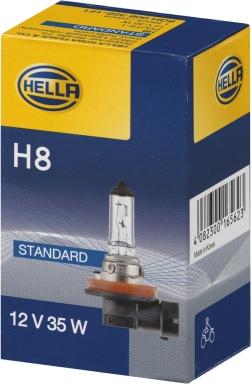 HELLA 8GH 008 356-121 - Крушка с нагреваема жичка, фар за дълги светлини parts5.com