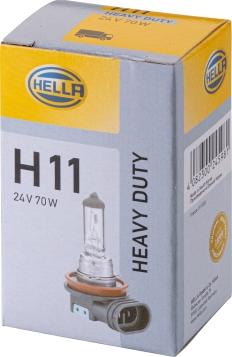 HELLA 8GH 008 358-241 - Лампа накаливания, противотуманная фара parts5.com