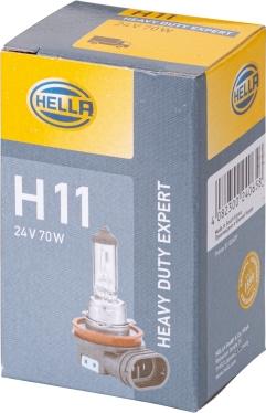 HELLA 8GH 008 358-251 - Bulb, fog light parts5.com