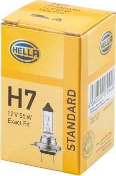 HELLA 8GH 007 157-121 - Żarówka, reflektor dalekosiężny parts5.com