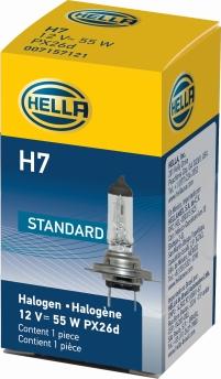 HELLA 8GH 178 555-011 - Żarówka, reflektor dalekosiężny parts5.com