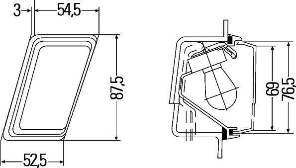 HELLA 2BM 004 312-061 - Semnalizator aditional parts5.com